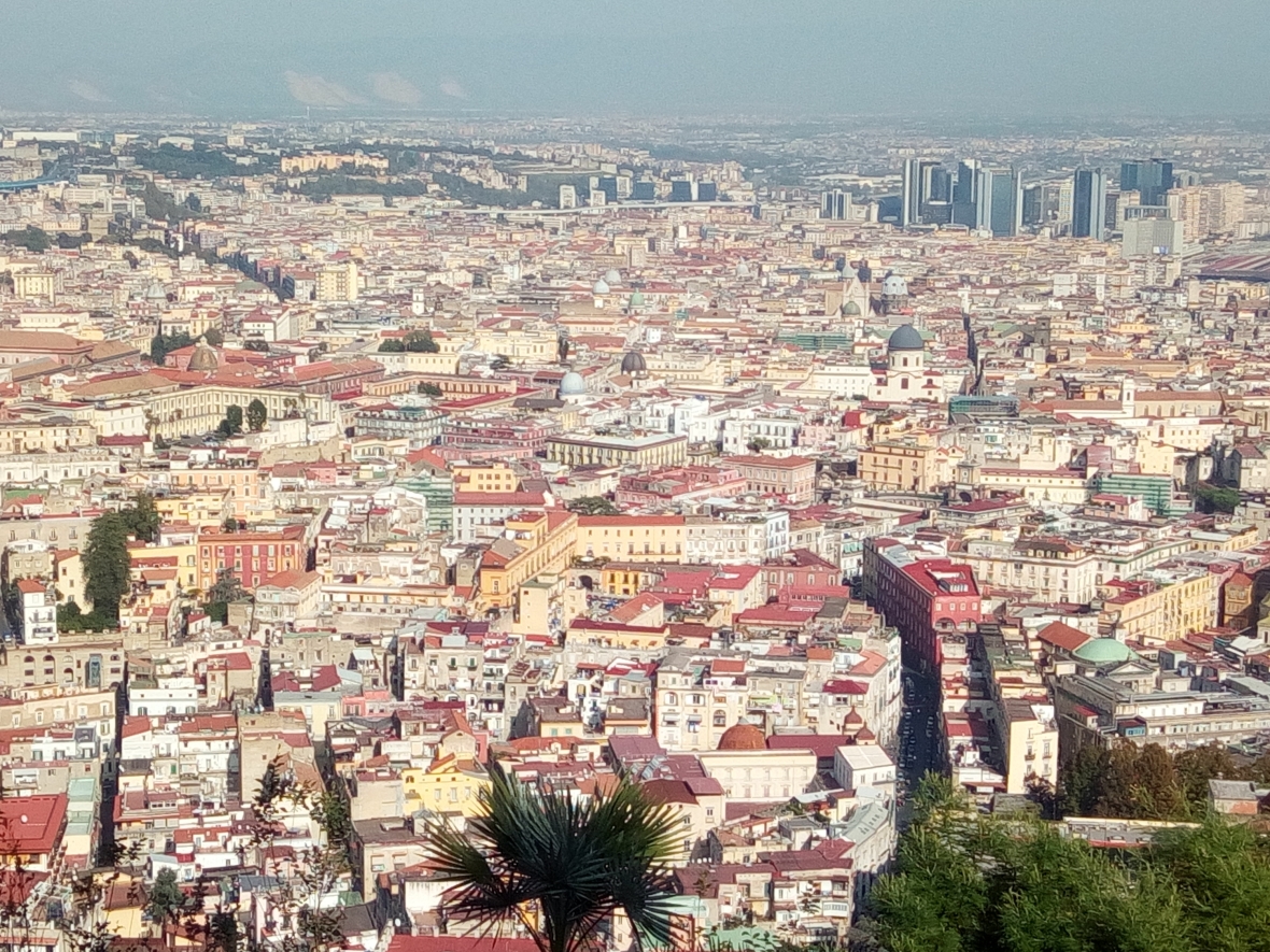 The view on Naples